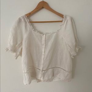 Sezane Frances Blouse Sz Fr 38 US 6